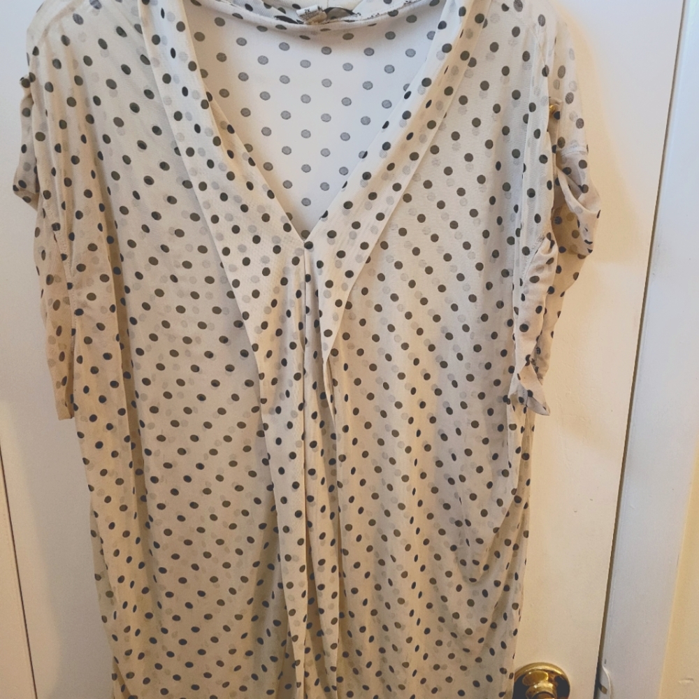 French Laundry 2x Polka Dot Top
